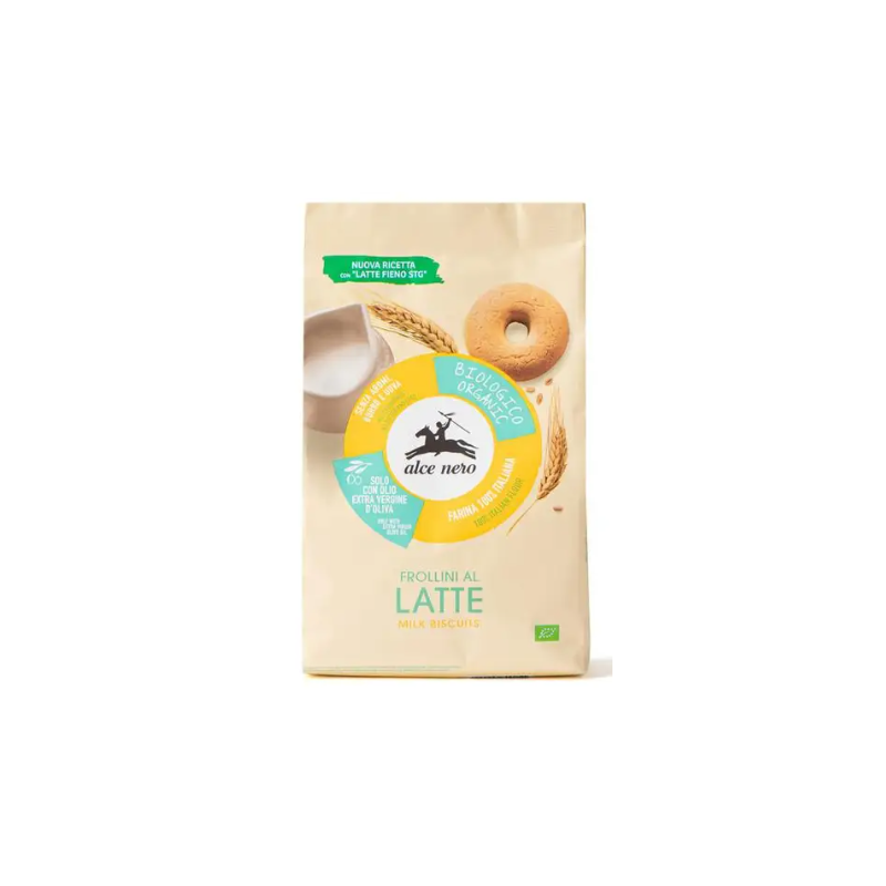 Alce Nero Frollino Al Latte Bio 250 G