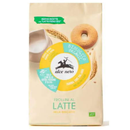 Alce Nero Frollino Al Latte Bio 250 G