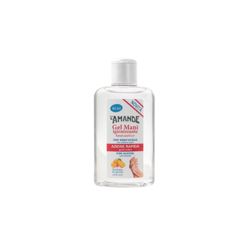 L'amande Marseille Gel Detergente Mani 80 Ml Agrumato