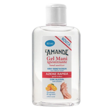 L'amande Marseille Gel Detergente Mani 80 Ml Agrumato