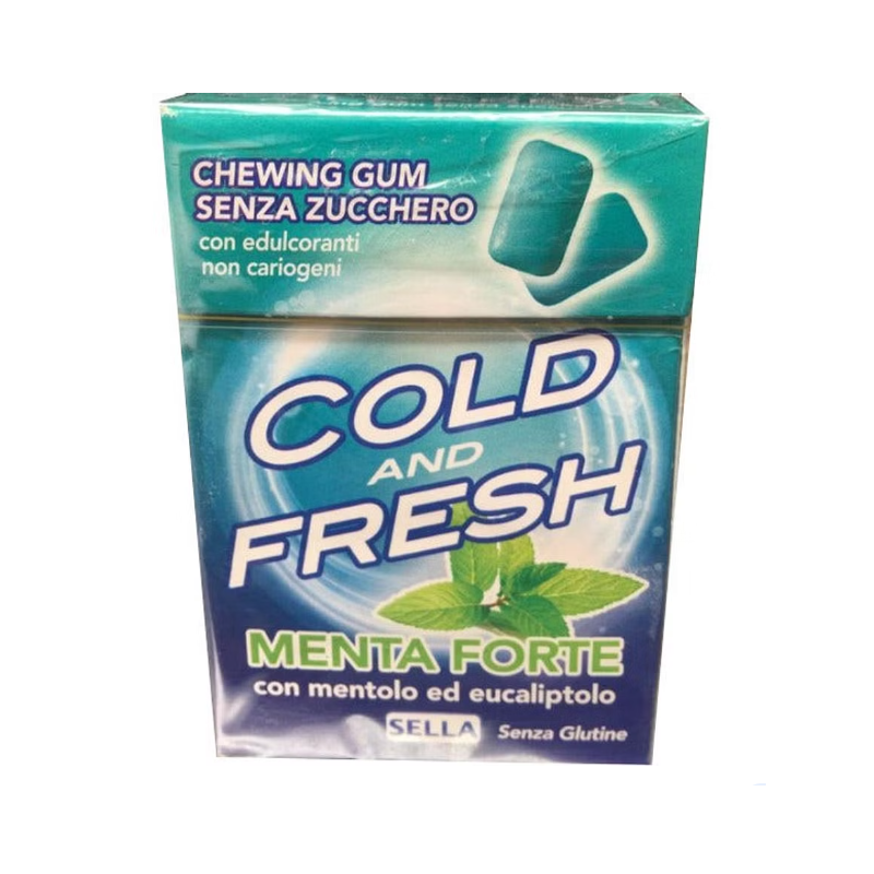 Sella Cold And Fresh Chewing Gum Senza Zucchero 20 Pezzi