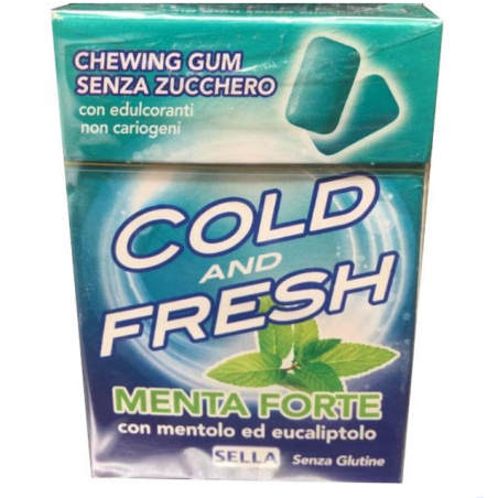 Sella Cold And Fresh Chewing Gum Senza Zucchero 20 Pezzi