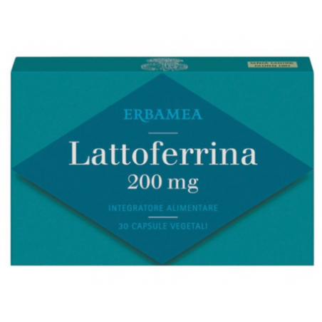 Erbamea Lattoferrina 200 Mg 30 Capsule Vegetali