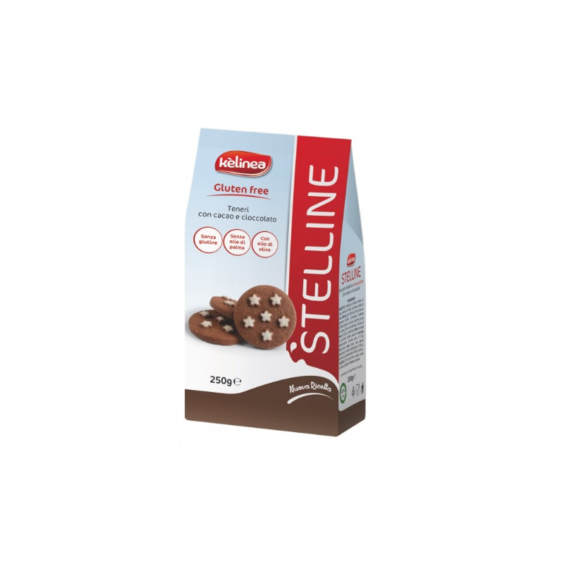 Salpa & Cherubini Kelinea Stelline Biscotto Con Cacao E Cioccolato 250 G