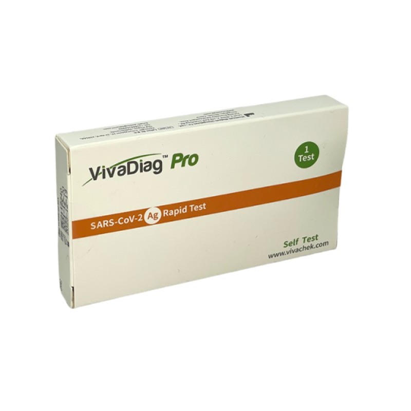 Diacare Test Antigenico Rapido Covid-19 Vivadiag Pro Autodiagnostico Determinazione Qualitativa Antigeni Sars-cov-2 In Tamponi N