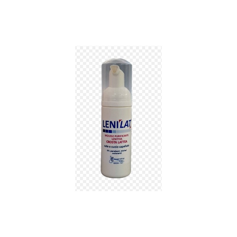 Ecofarm Lenilat Mousse Lenitiva Purificante Crosta Lattea Cute E Cuoio Capelluto 40 Ml