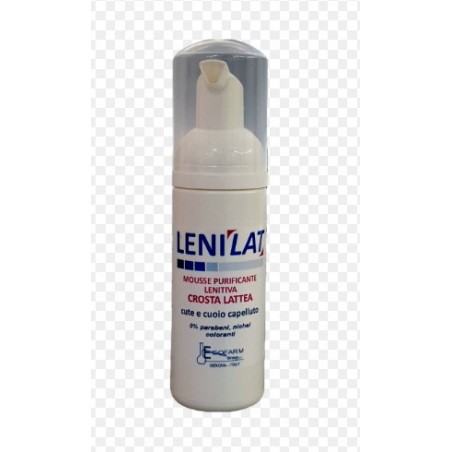 Ecofarm Lenilat Mousse Lenitiva Purificante Crosta Lattea Cute E Cuoio Capelluto 40 Ml