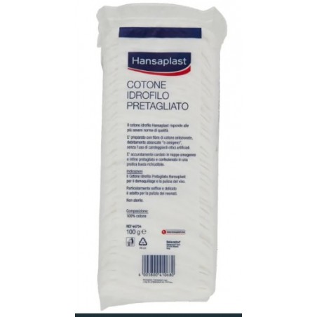 Beiersdorf Hansaplast Cotone Pretagliato Idrofilo 100 G