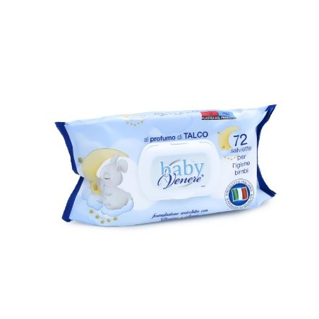 Da. Ma. Distribuzione Dermacotone Baby Line Salviettine Crema Di Talco Vera 72 Pezzi