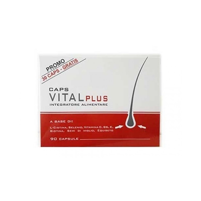 Vital Plus Integratore per pelle, capelli e unghie 90 capsule