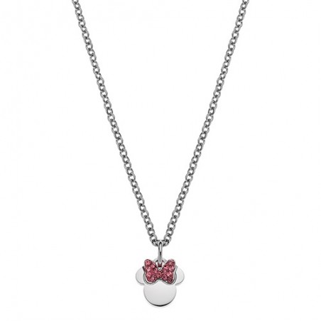 C&s Jewellery Disney Collana Minnie Rosa