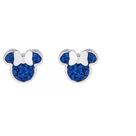 C&s Jewellery Disney Orecchino Minnie Blu