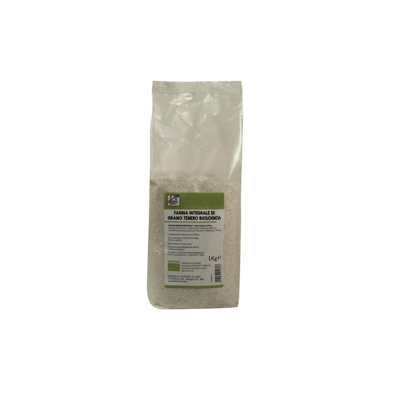 Biotobio Farina Integrale Di Grano Tenero 1 Kg