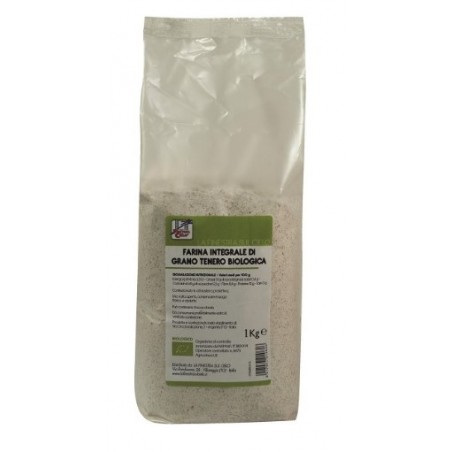 Biotobio Farina Integrale Di Grano Tenero 1 Kg