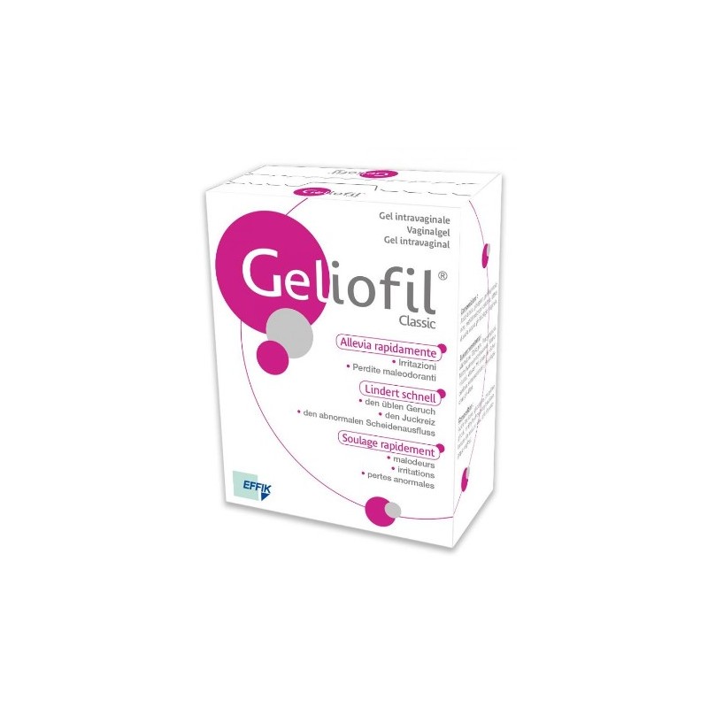 Effik Italia Geliofil Protect Gel Intravaginale 7 Applicatori Monouso Da 5 Ml