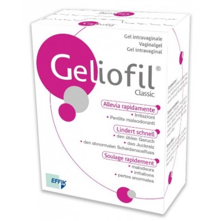 Effik Italia Geliofil Protect Gel Intravaginale 7 Applicatori Monouso Da 5 Ml