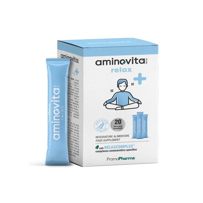 Promopharma Aminovita Plus Relax 20 Stick Da 2 G