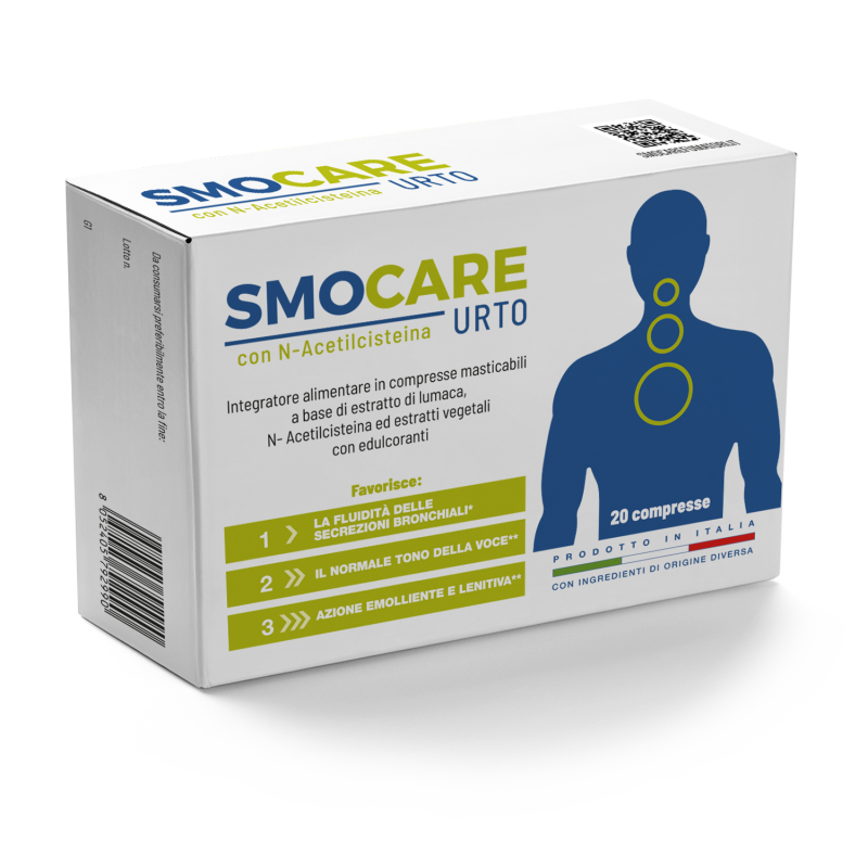 Herbit Smocare Fumatori Urto 20 Compresse Con N-acetilcisteina