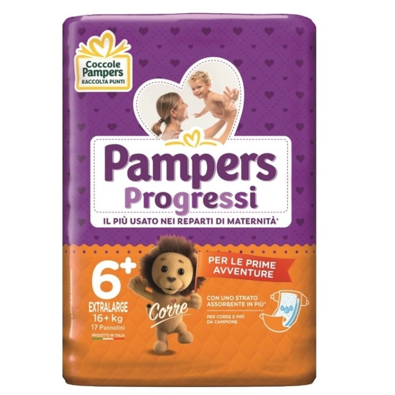 Fater Pampers Progressi Playtime Xl 18