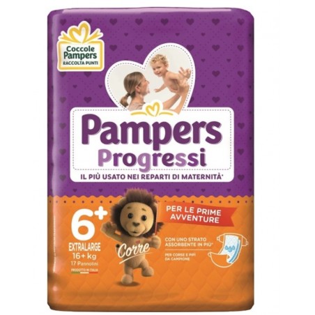 Fater Pampers Progressi Playtime Xl 18