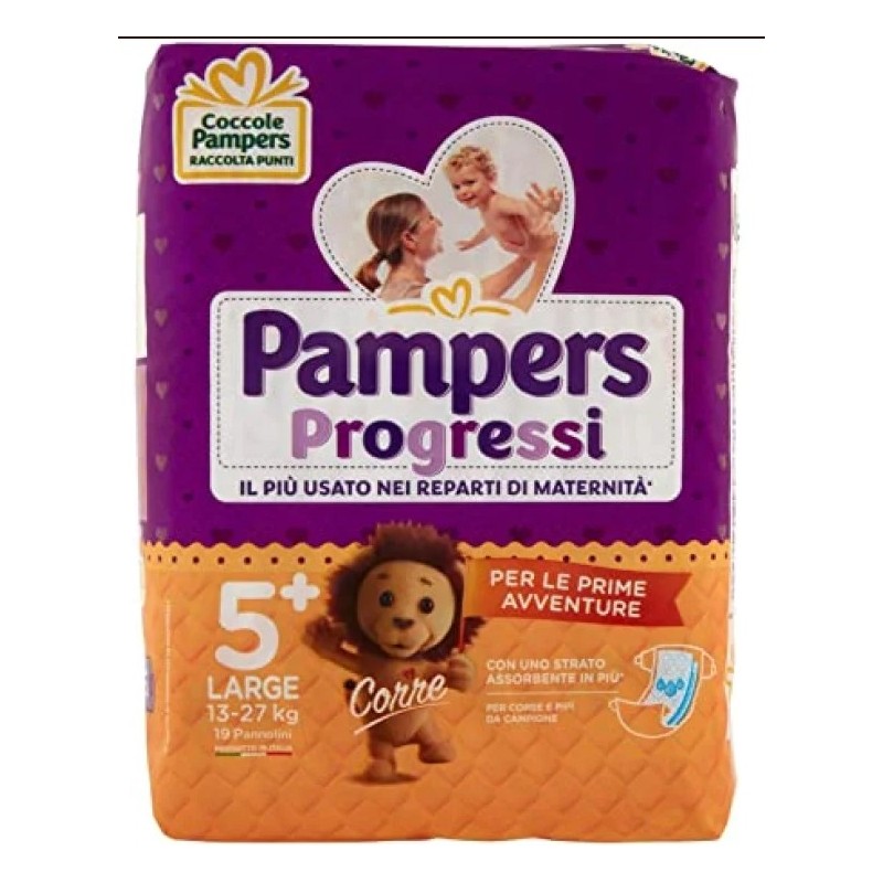 Fater Pampers Progressi Playtim L 20 Pezzi