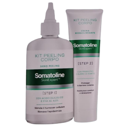 L. Manetti-h. Roberts & C. Somatoline Skin Expert Kit Peeling Corpo 1 Gel Peeling 200 Ml + 1 Crema Riequilibrante 100 Ml