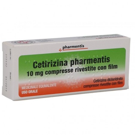 Aurora Licensing Tinazir 10 Mg Compresse Rivestite Con Film Cetirizina Dicloridrato Medicinale Equivalente