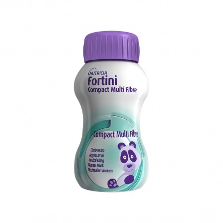 Danone Fortini Compact Multi Fibre Neutro 4 Pezzi 125 G