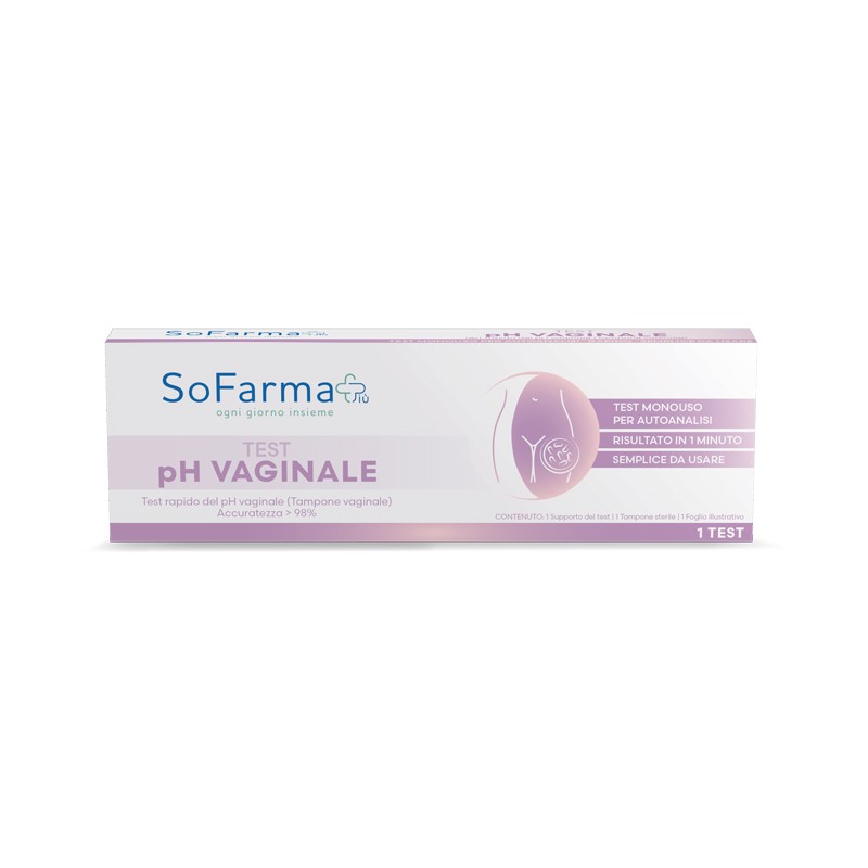 So. Farma. Morra Test Rapido Sofarmapiu' Ph Vaginale Autodiagnostico