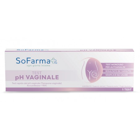 So. Farma. Morra Test Rapido Sofarmapiu' Ph Vaginale Autodiagnostico