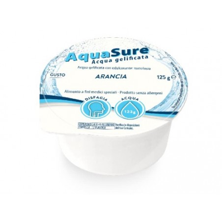 Boschetti Alimentare Aquasure Acqua Gelificata Arancia Edulcorata Multipack 4 Pezzi Da 125 G