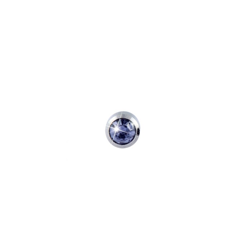 Mast Industria Italiana Brillantino 3mm Zircone Blu