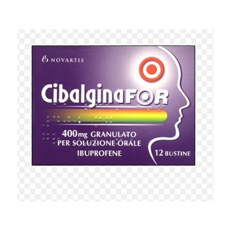 Vemedia Manufacturing B. V. Cibalginafor 400 Mg Granulato Per Soluzione Orale Ibuprofene