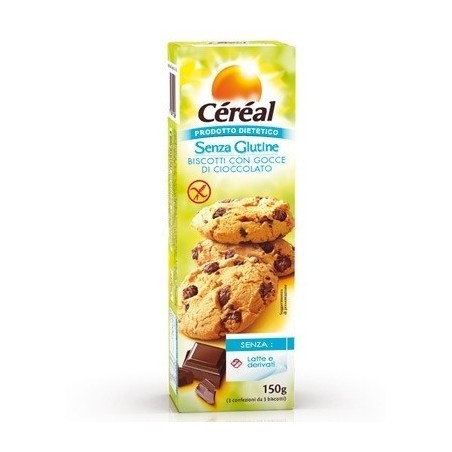 Nutrition & Sante' Italia Cereal Biscotti Gocce Cioccolato 150 G