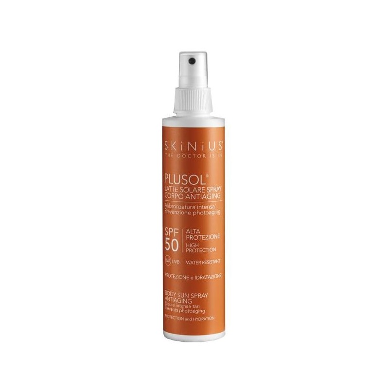 Skinius Plusol Latte Solare Spf 50 200 Ml