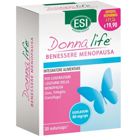 Esi Donna Life Menopausa Offerta 30 Naturcaps