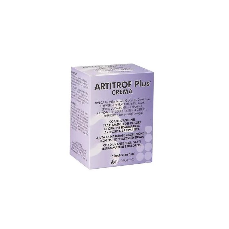 Interfarmac Artitrof Plus Crema 16 Bustine Da 5 Ml