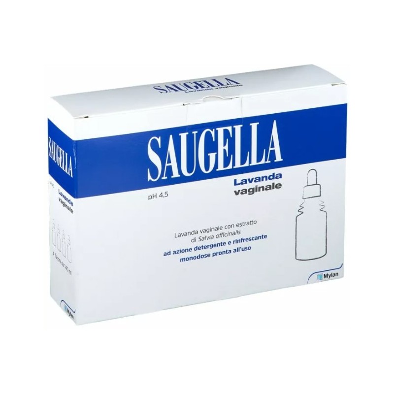 Mylan Italia Saugella Lavanda Vaginale 140 Ml 4 Flaconi