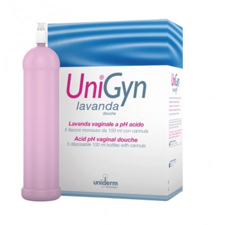 Uniderm Farmaceutici Unigyn Lavanda Vaginale 5 Flaconi 100 Ml