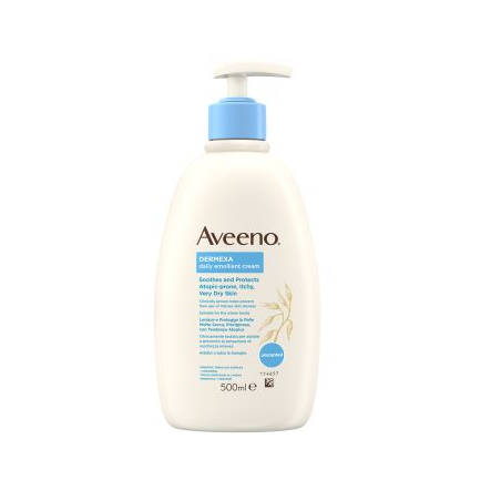 Johnson & Johnson Aveeno Dermexa Crema Idratante 500 Ml