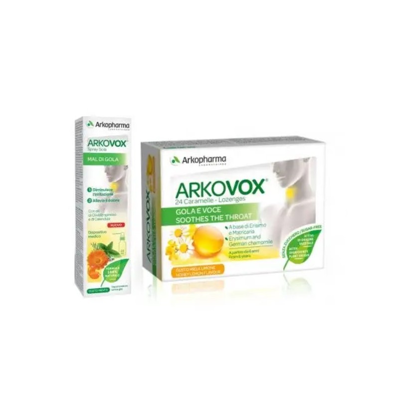 Arkofarm Arkovox Propoli Pack 24 Compresse + Spray 30 Ml