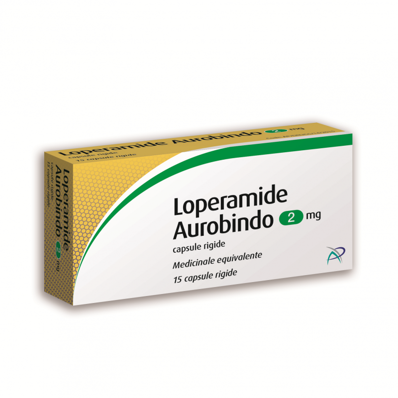 Aurobindo Pharma Loperamide Aurobindo 2 Mg Capsule Rigide Medicinale Equivalente