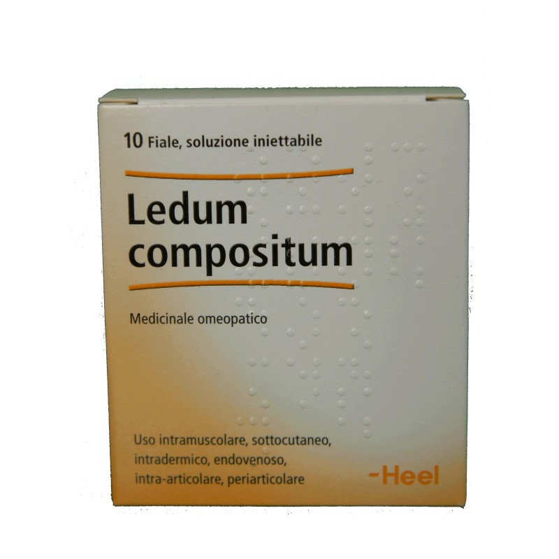 Guna Heel Ledum Compositum 10 Fiale Da 2,2 Ml L'una