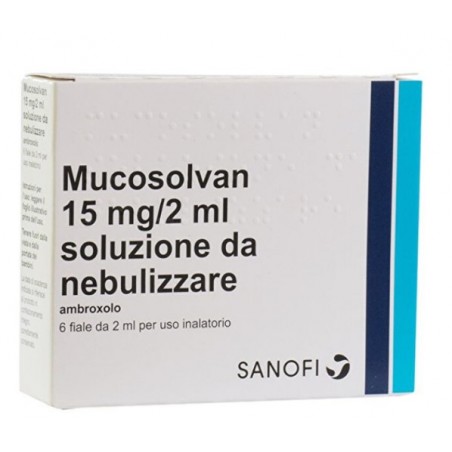 Opella Healthcare Italy Mucosolvan 15 Mg/2 Ml Soluzione Da Nebulizzare Ambroxolo