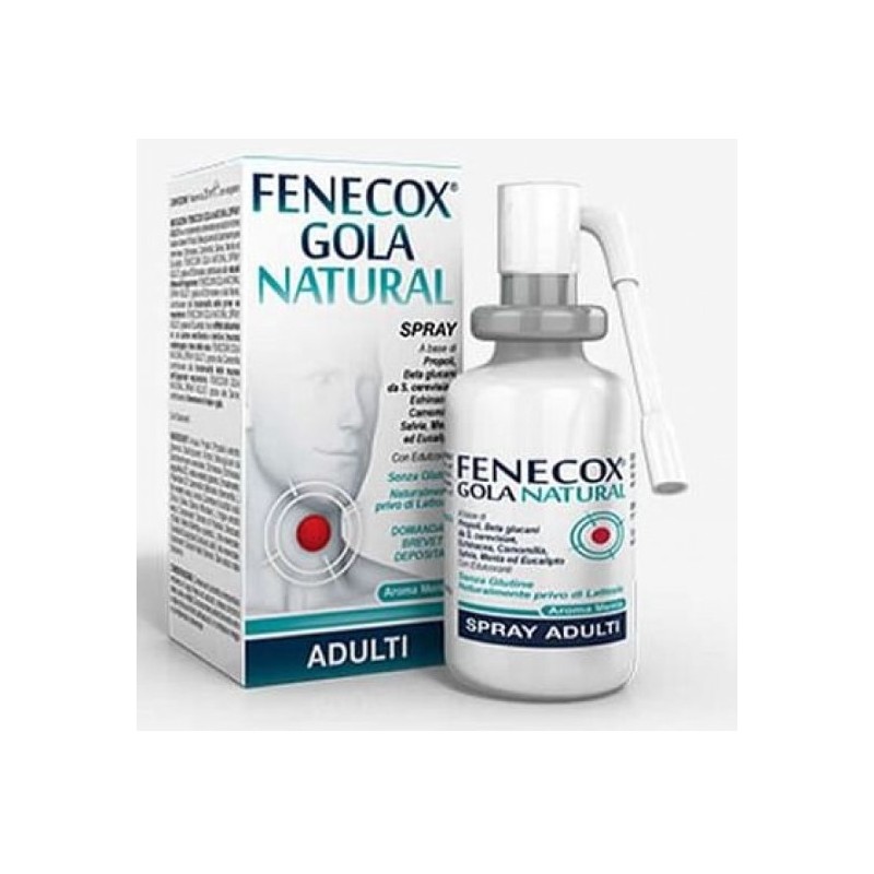 Dymalife Pharmaceutical Fenecox Gola Natural Spray Adulti 25 Ml