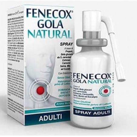 Dymalife Pharmaceutical Fenecox Gola Natural Spray Adulti 25 Ml