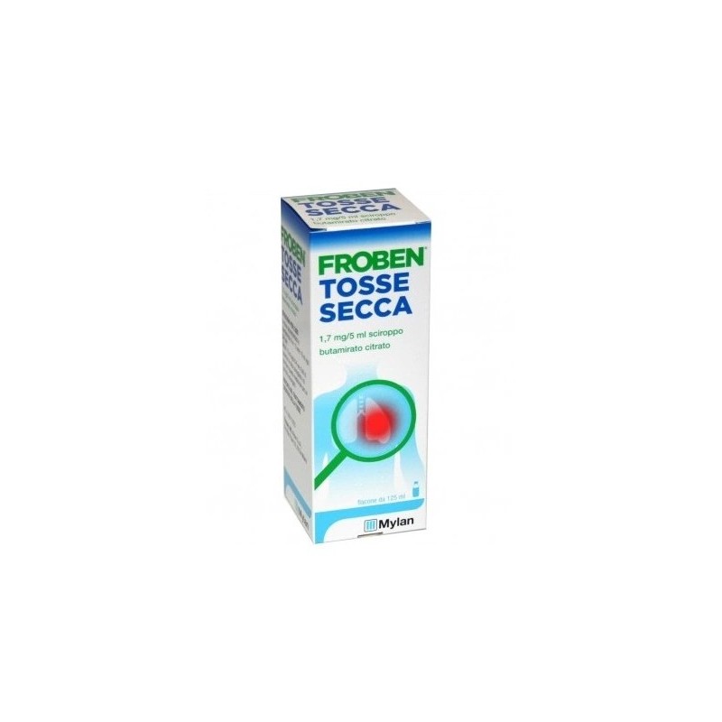 Mylan Froben Tosse Secca 1,7 Mg/5 Ml Sciroppo Butamirato Citrato Medicinale Equivalente