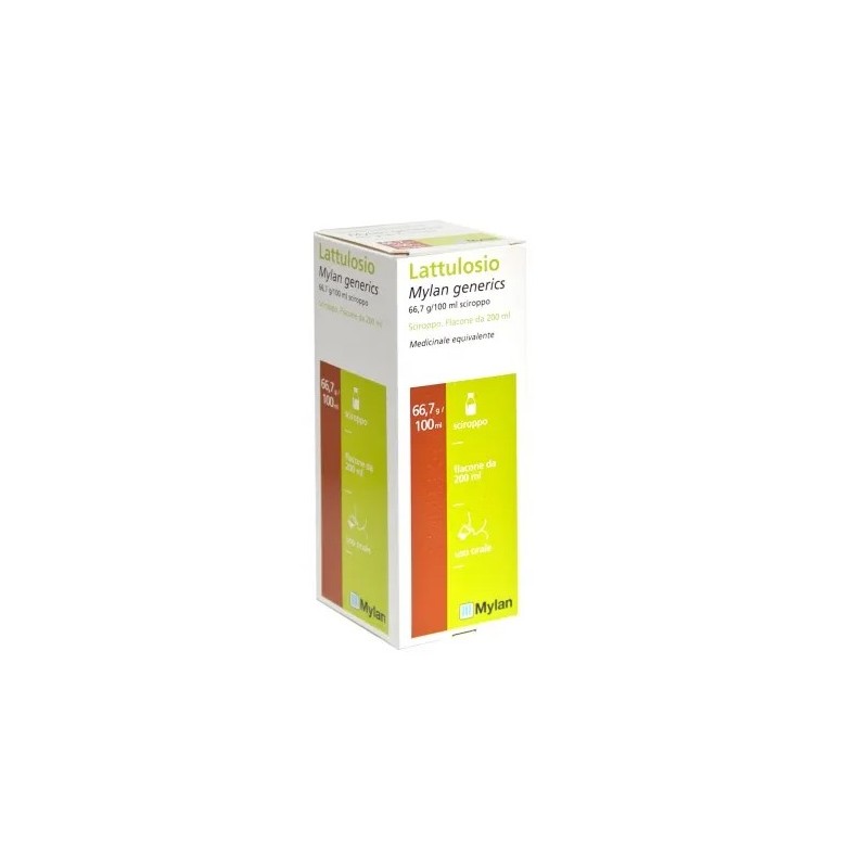 Lattulosio Mylan Generics 66,7 G/100 Ml Sciroppo Medicinale Equivalente