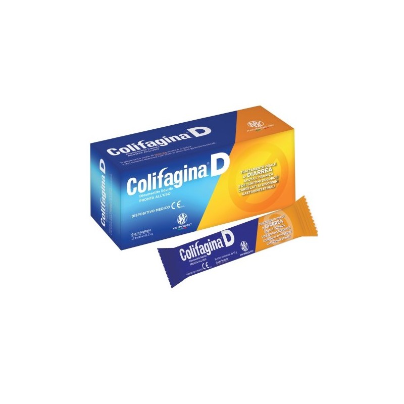 Abc Farmaceutici Colifagina D 12 Bustine Da 15 Ml