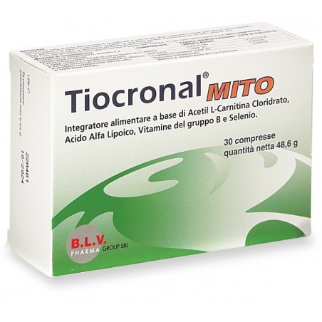 B. L. V. Pharma Group Tiocronal Mito 30 Compresse